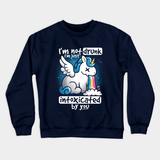 Unicorn not drunk Crewneck Sweatshirt by NemiMakeit